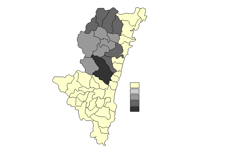 宮崎県市町村走行記録 市町村走行記録